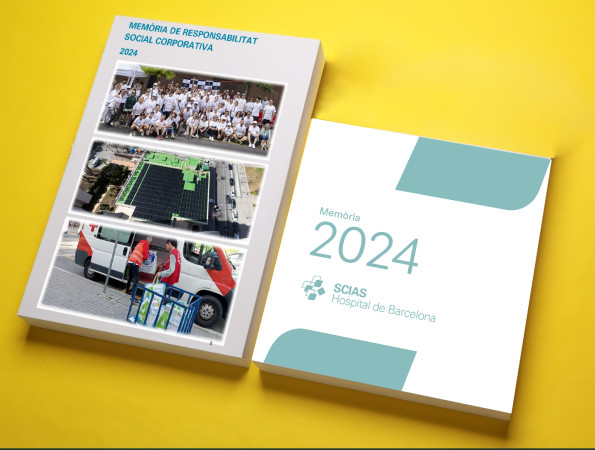 Portades de les memòries 2024 de SCIAS
